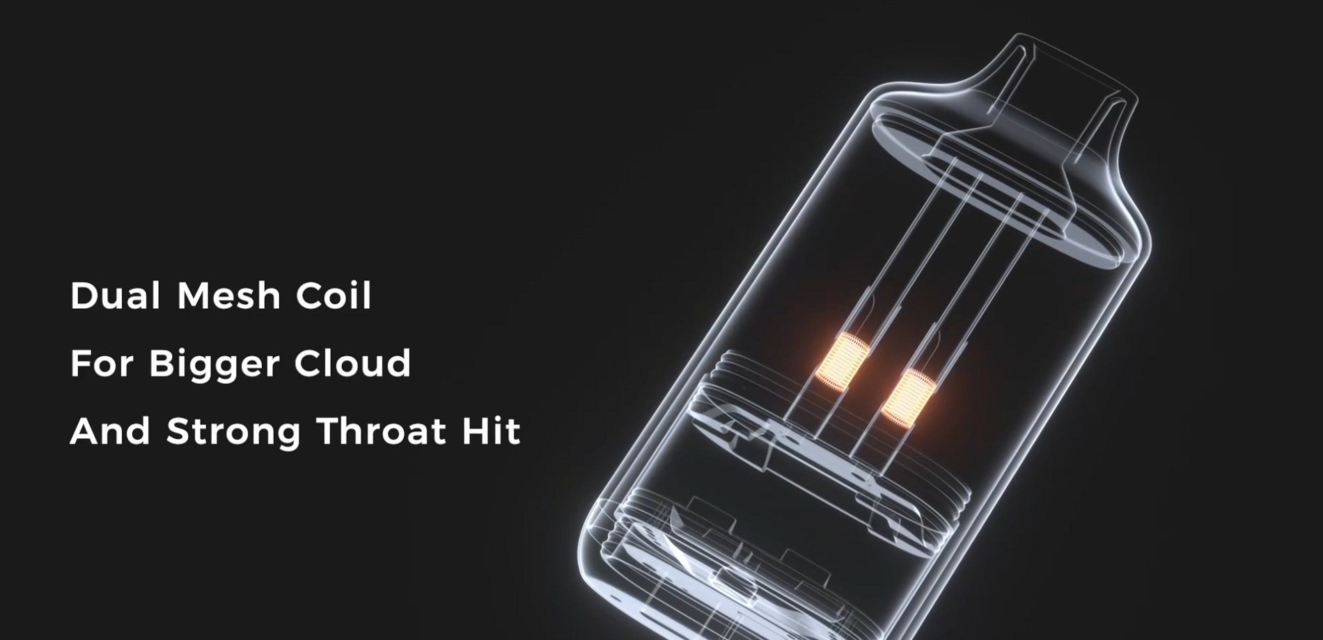 jnr 16k puff dual mesh coil