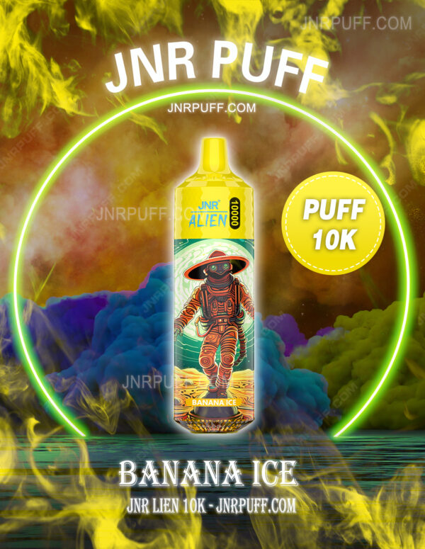 BANANA ICE JNR ALIEN 10000 puffs