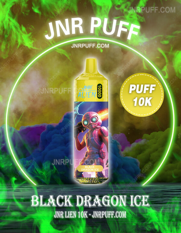 Black Dragon Ice JNR ALIEN 10000 puffs