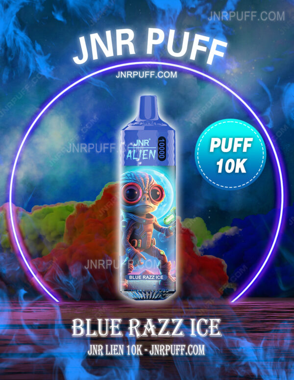 Blue razz ice JNR ALIEN 10000 puffs