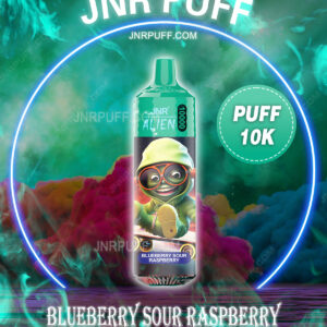 Blueberry sour raspberry JNR ALIEN 10000 puffs