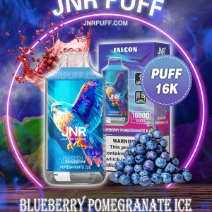 JNR ファルコン 16K パフ ブルーベリー・ザクロ氷