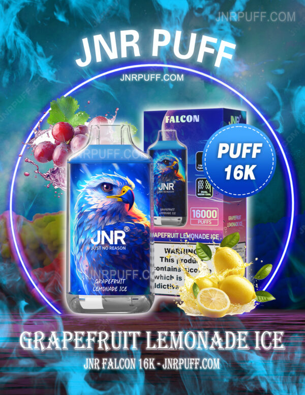 JNR Falcon 16k Puff Grapefruit lemonade ice