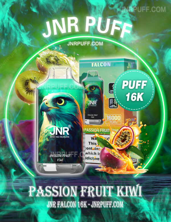 JNR Falcon 16k Puff Passion Fruit Kiwi