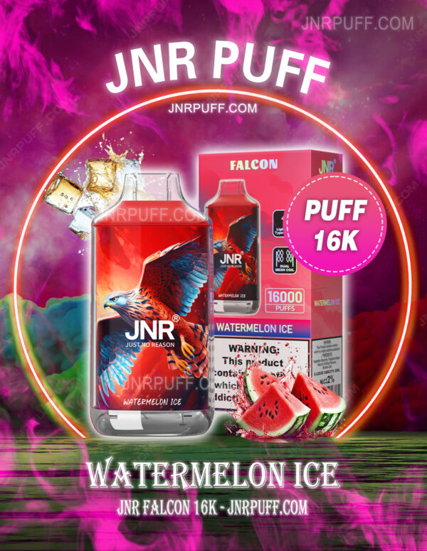 JNR Falcon 16k Puff Watermelon Ice