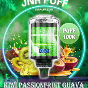 JNR MEGA SHISHA HOOKAH 100k パフ キウイ パッションフルーツ グアバ