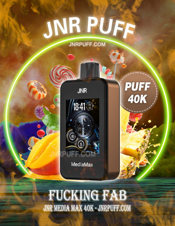 JNR Mediamax 40K Puff Fucking Fab