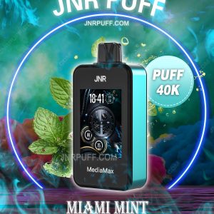 JNR Mediamax 40K Puff Miami Mint