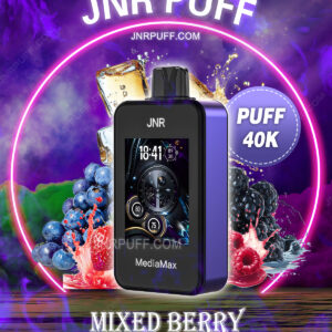 JNR Mediamax 40K Puff Mixed berry