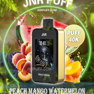 JNR Mediamax 40K Puff Peach Mango Watermelon