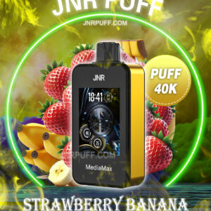 JNR Mediamax 40K Puff Strawberry Banana