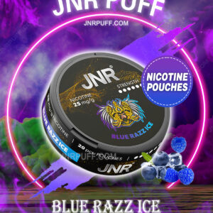 JNR NICOTINE POUCHES Blue Razz Ice