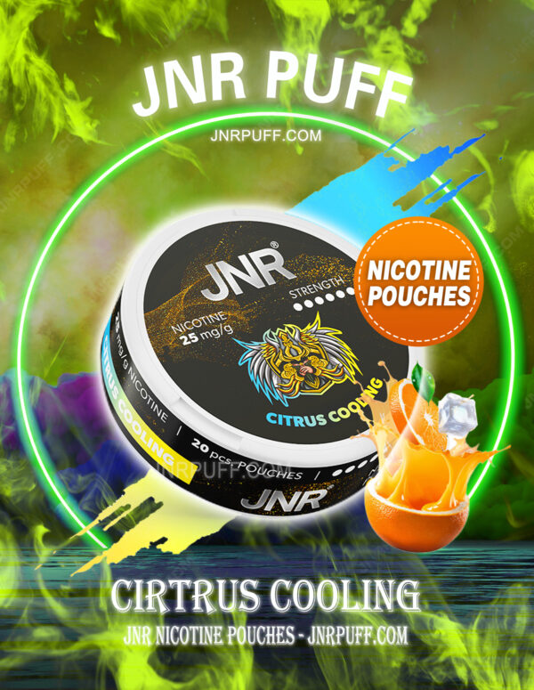JNR NICOTINE POUCHES Cirtrus Cooling