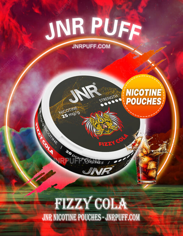 JNR NICOTINE POUCHES Fizzy Cola