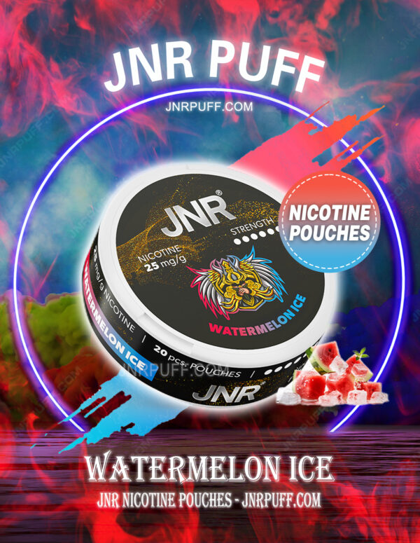 JNR NICOTINE POUCHES Watermelon Ice