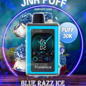 JNR PHONE VAPE 30K ブルーラズアイス