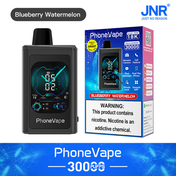 JNR PHONE VAPE 30K PUFF Blueberry Watermelon