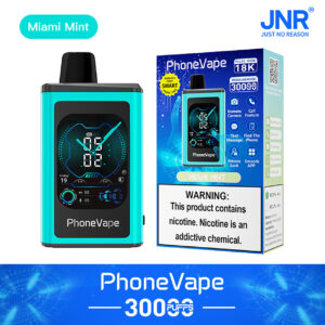 JNR PHONE VAPE 30K PUFF マイアミ・ミント