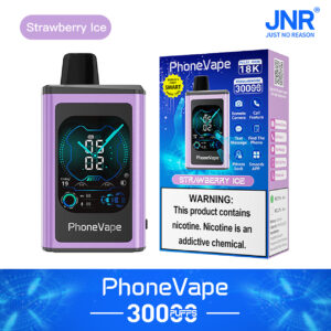 JNR PHONE VAPE 30K PUFF ストロベリー・アイス