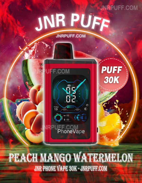 JNR PHONE VAPE 30K Peach mango watermelon