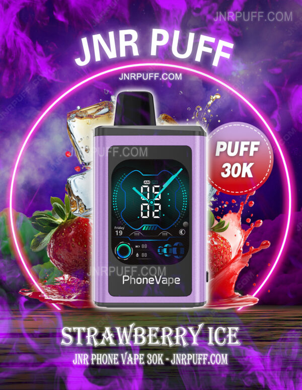 JNR PHONE VAPE 30K Strawberry Ice