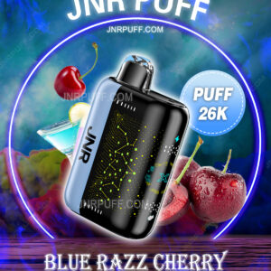JNR PLUS X 26000 PUFF VAPE Blue Razz Cherry