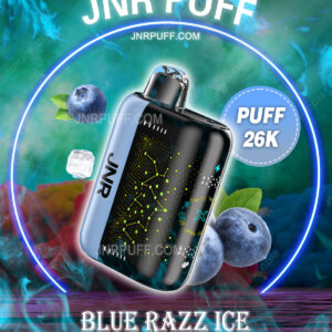 JNR PLUS X 26000 PUFF VAPE Blue Razz Ice