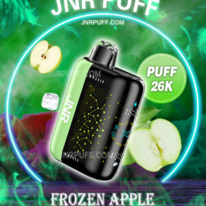JNR PLUS X 26000 PUFF VAPE Frossent æble