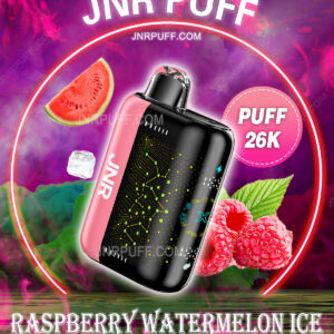 JNR PLUS X 26000 PUFF VAPE Raspberry Watermelon ice