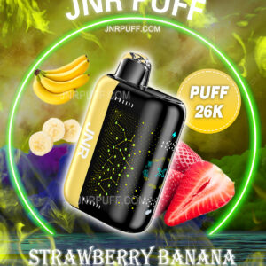 JNR PLUS X 26000 PUFF VAPE Strawberry Banana