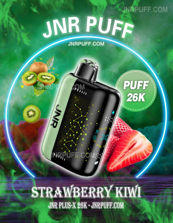 JNR PLUS X 26000 PUFF VAPE Strawberry Kiwi