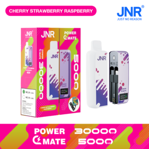 JNR パワーメイト パフ 30k VAPE チェリー・ストロベリー・ラズベリー