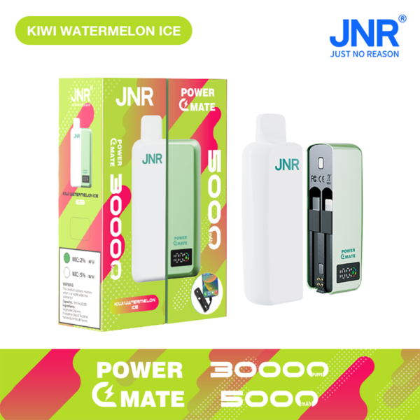 JNR POWER MATE puff 30k vape Kiwi Watermelon Ice