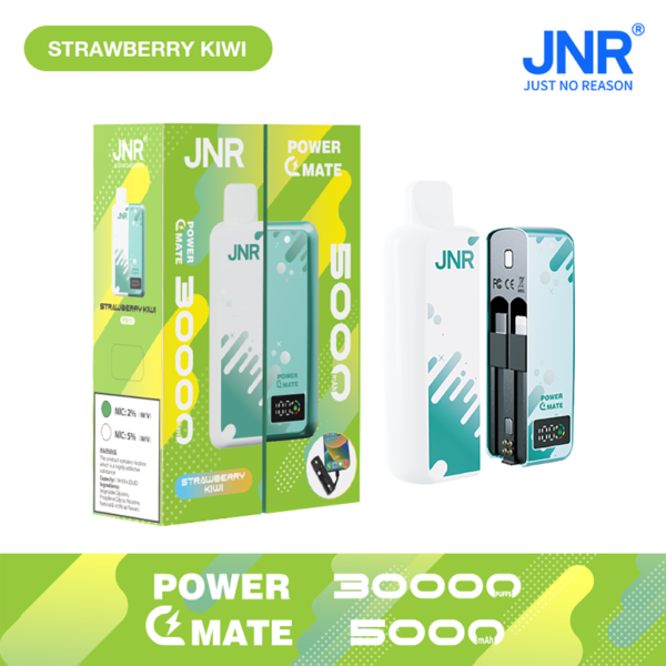 JNR POWER MATE puff 30k vape Strawberry Kiwi