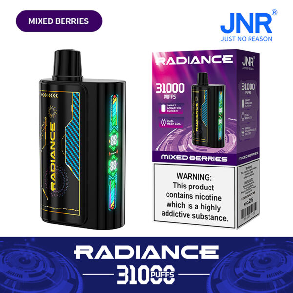 JNR PUFF Radiance 31k VAPES Mixed Berries