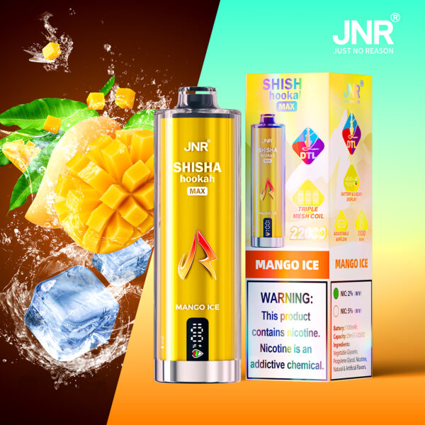 JNR Puff shisha 22K Mango Ice