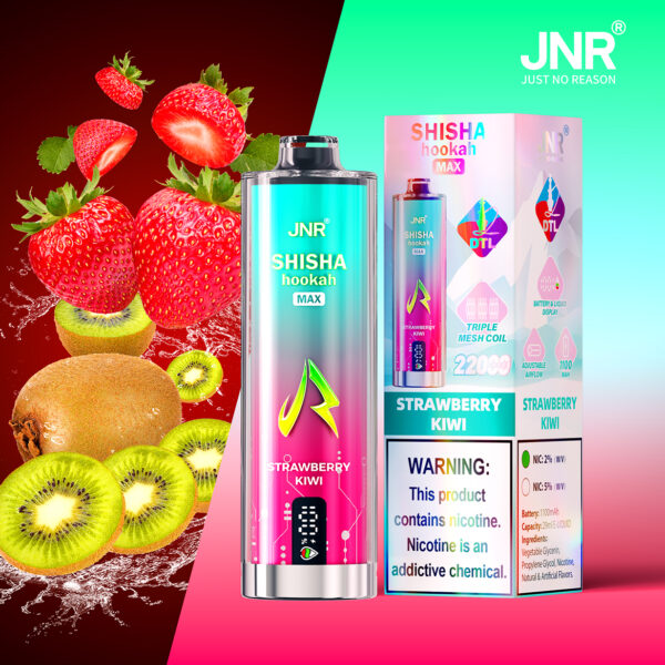 JNR Puff shisha 22K Strawberry Kiwi