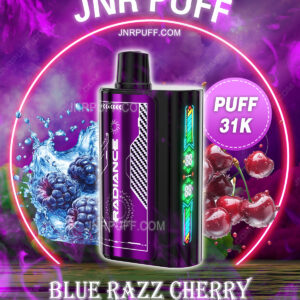 JNR Radiance 31K PUFF VAPES ブルーラズチェリー