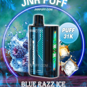 JNR Radiance 31K PUFF VAPES ブルーラズアイス