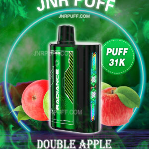 JNR Radiance 31K PUFF VAPES ダブルアップル