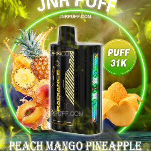 JNR Radiance 31K PUFF VAPES ピーチ・マンゴー・パイナップル