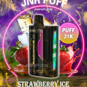 JNR Radiance 31K PUFF VAPES ストロベリー・アイス
