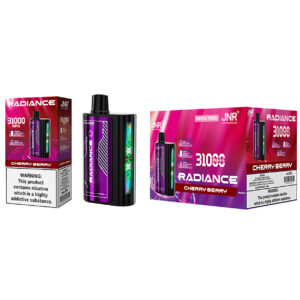 JNR Radiance 31k puff vape Cherry Berry