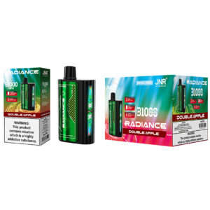 JNR Radiance 31k puff vape Double Apple