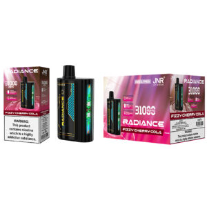 JNR Radiance 31k puff vape Fizzy Cherry Cola