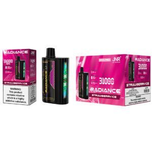 JNR Radiance 31k puff vape Strawberry Ice