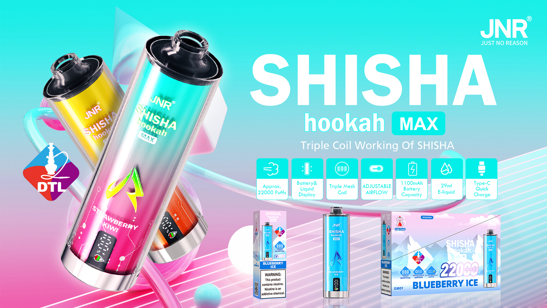 JNR SHISHA MAX 22K PLAKAT 2