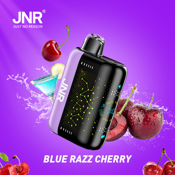 JNR VAPE PLUS X 26K PUFF Blue Razz Cherry