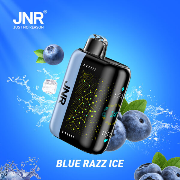 JNR VAPE PLUS X 26K PUFF Blue Razz Ice