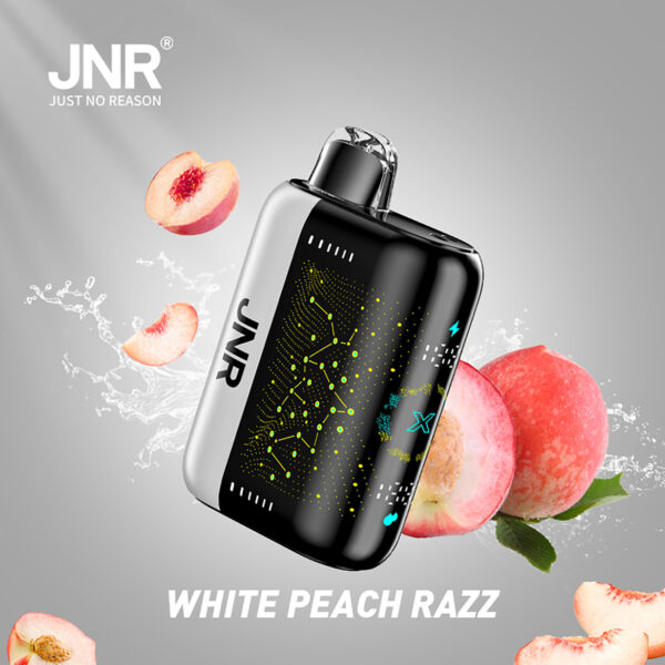 JNR VAPE PLUS X 26K PUFF White Peach Razz